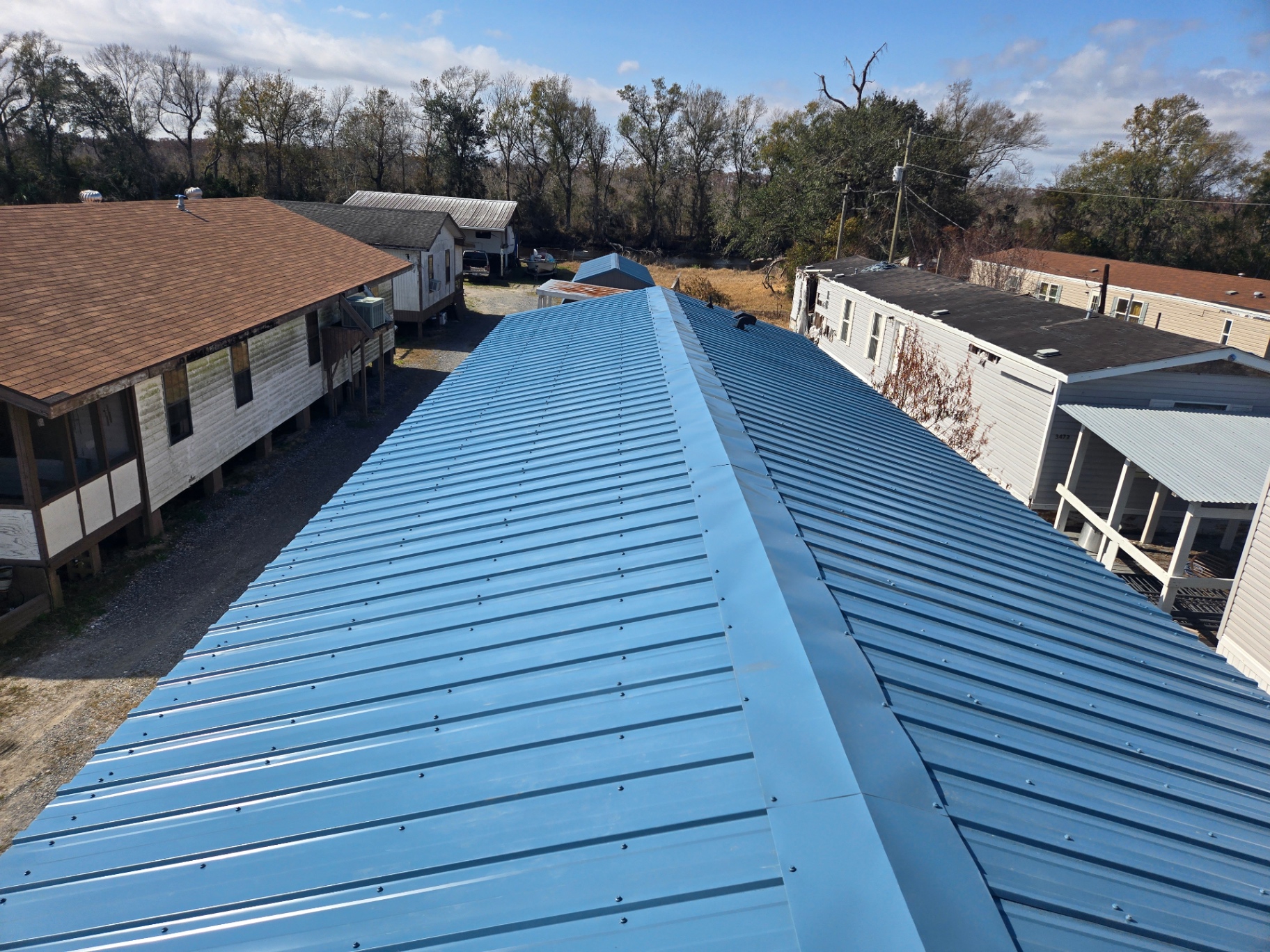 Mobile Home Metal Roof Replacement