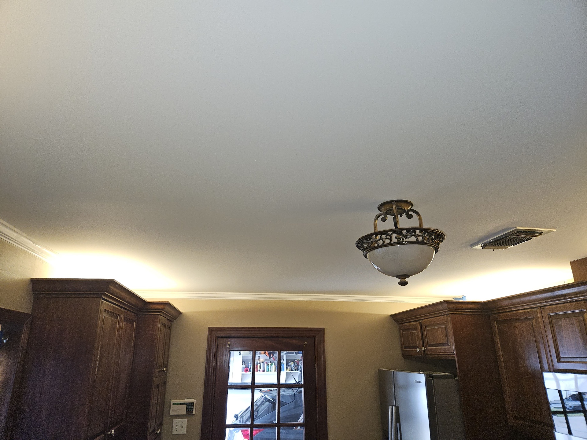 Ceiling Sheetrock Repair & Smooth Finish