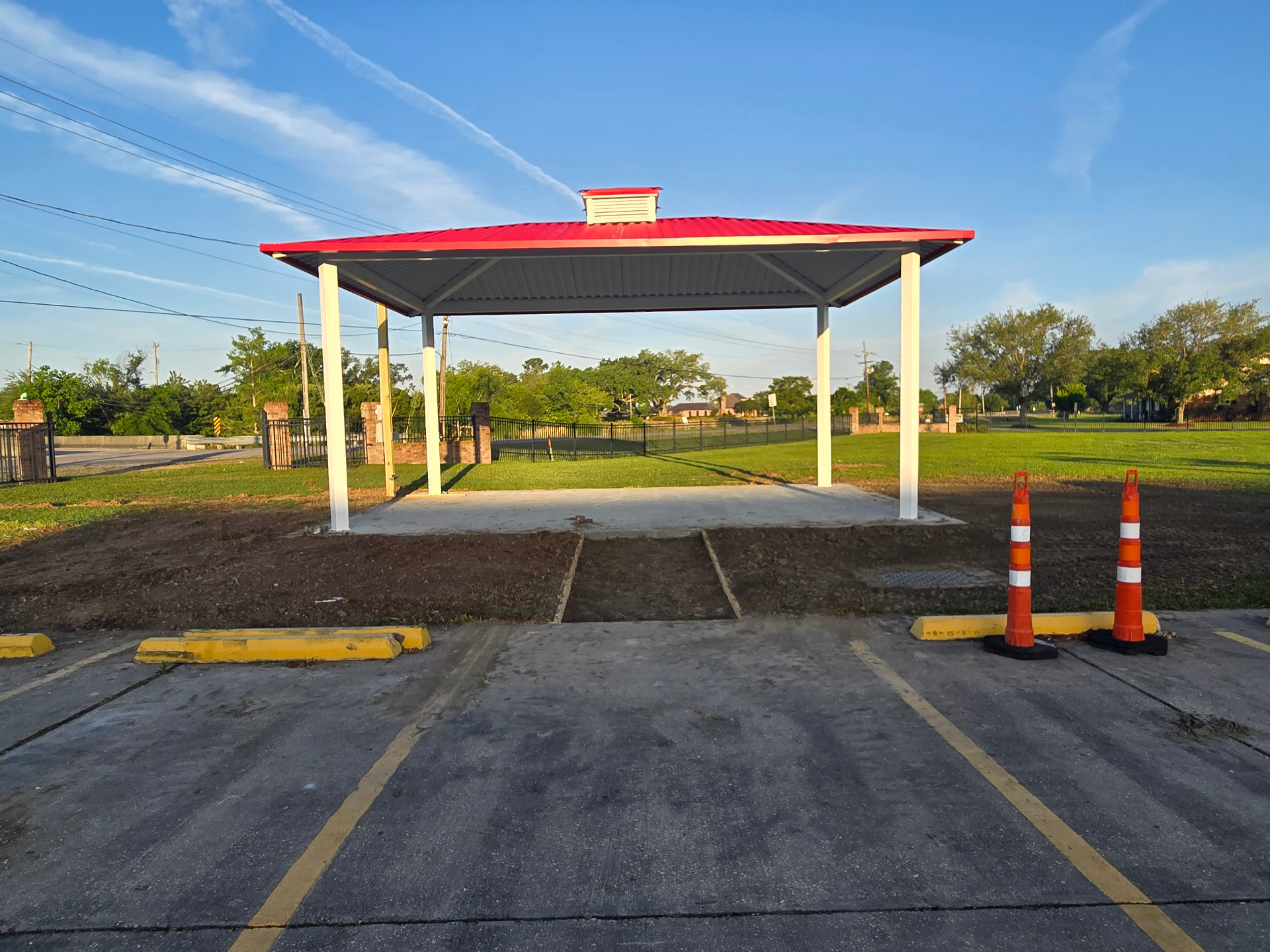 Steel Pavilion Build
